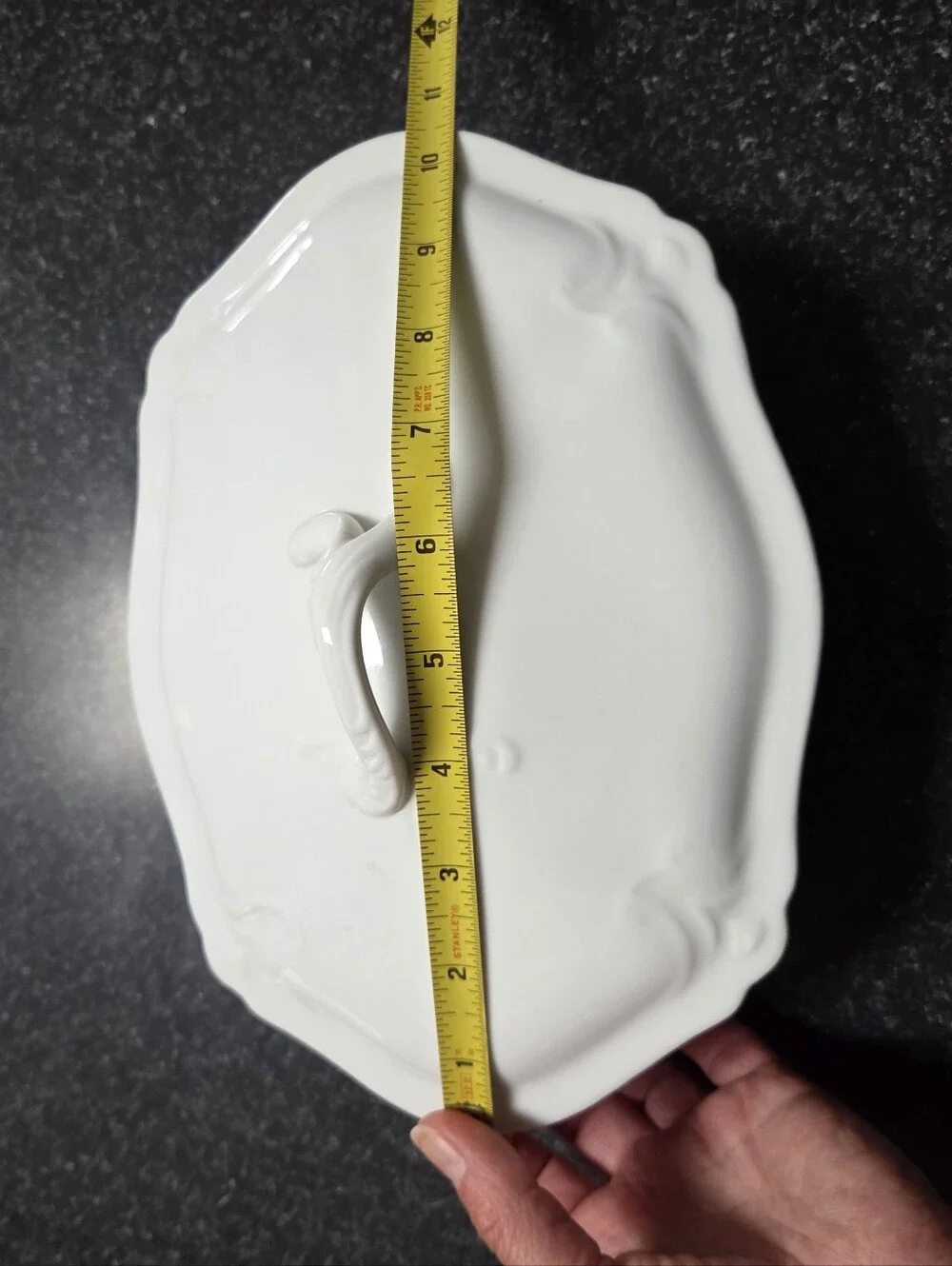 Kaldun & Bogle White Covered Vegetable Bowl Soup Tureen Serving Dish 9